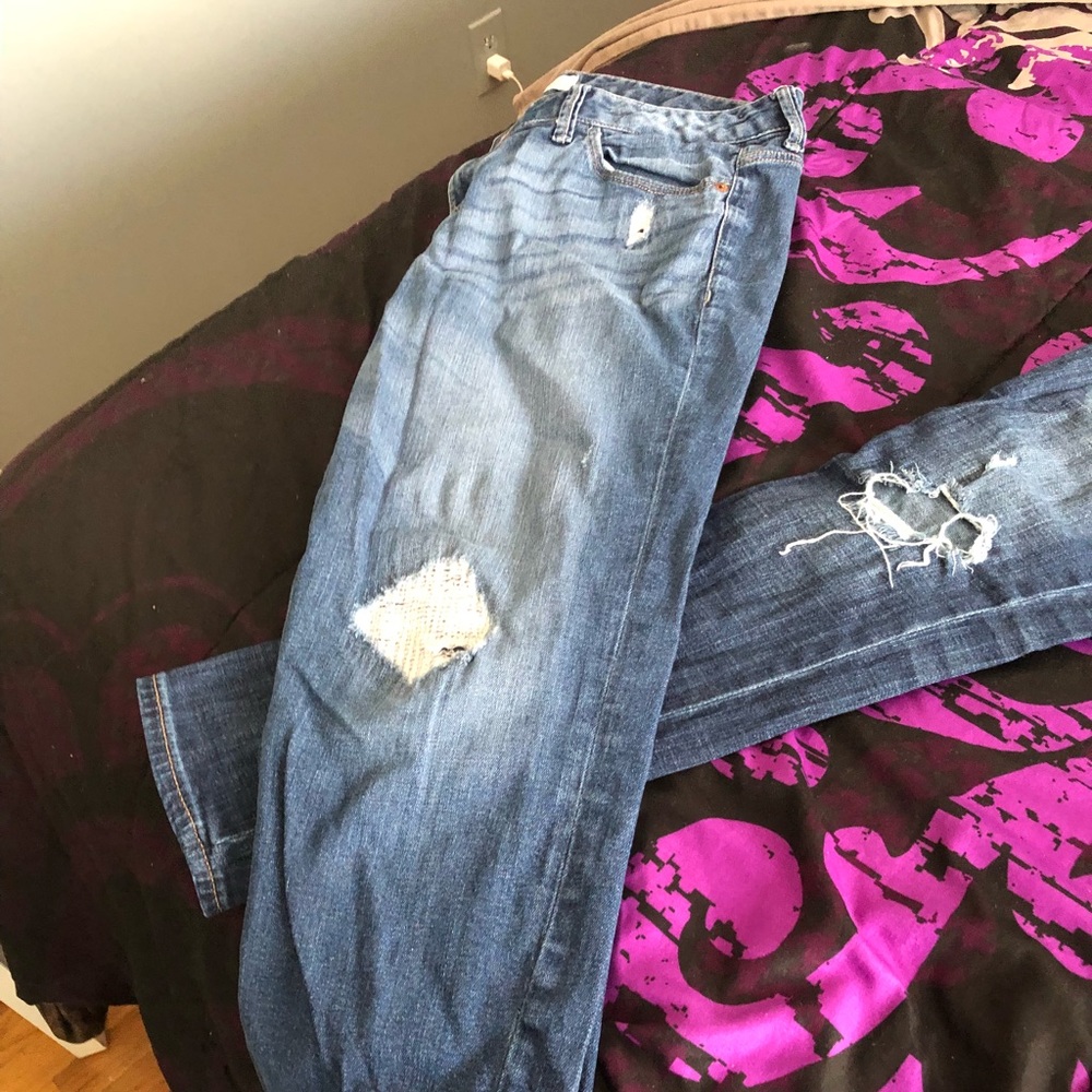 Jeans size 10&12 express jeans & American eagle